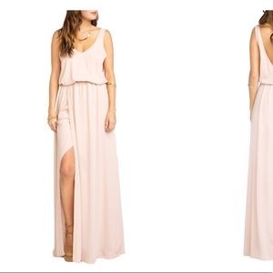 Show Me Your Mumu Kendall Soft V-Back A-Line Gown